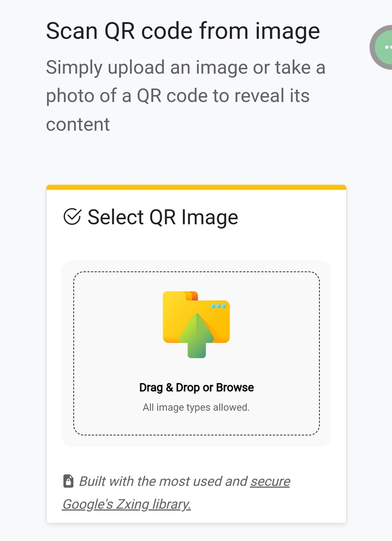 Cara Scan QR Codes Termudah 3
