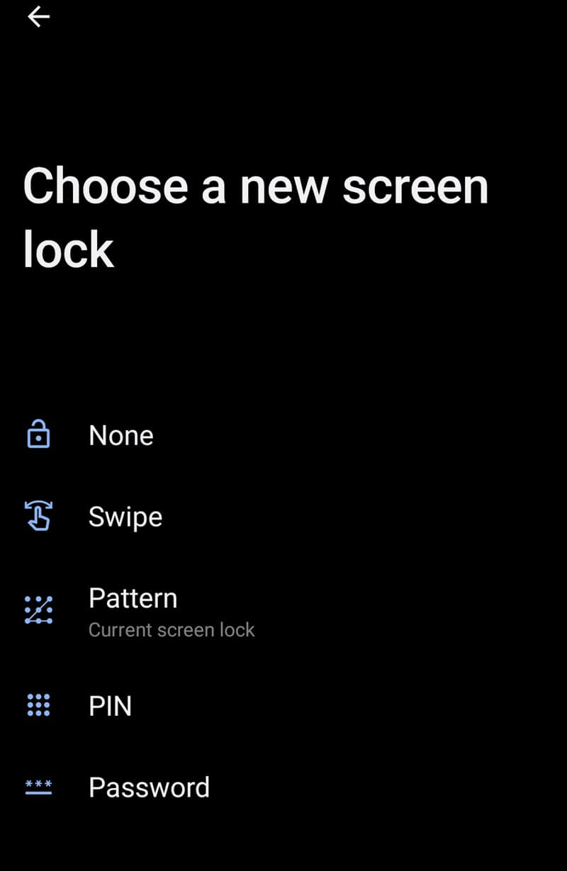 Cara Setting Password di HP Android 4