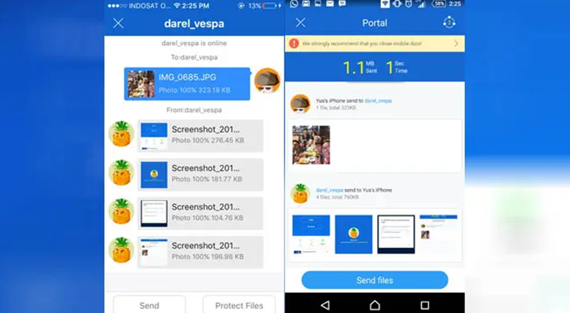 Share Foto Pakai Aplikasi SHAREit 3