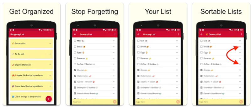 Shopping List - Simple & Easy
