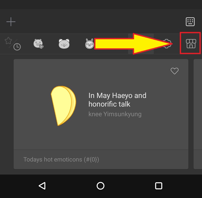 Cara Beli Stiker di Kakaotalk 1