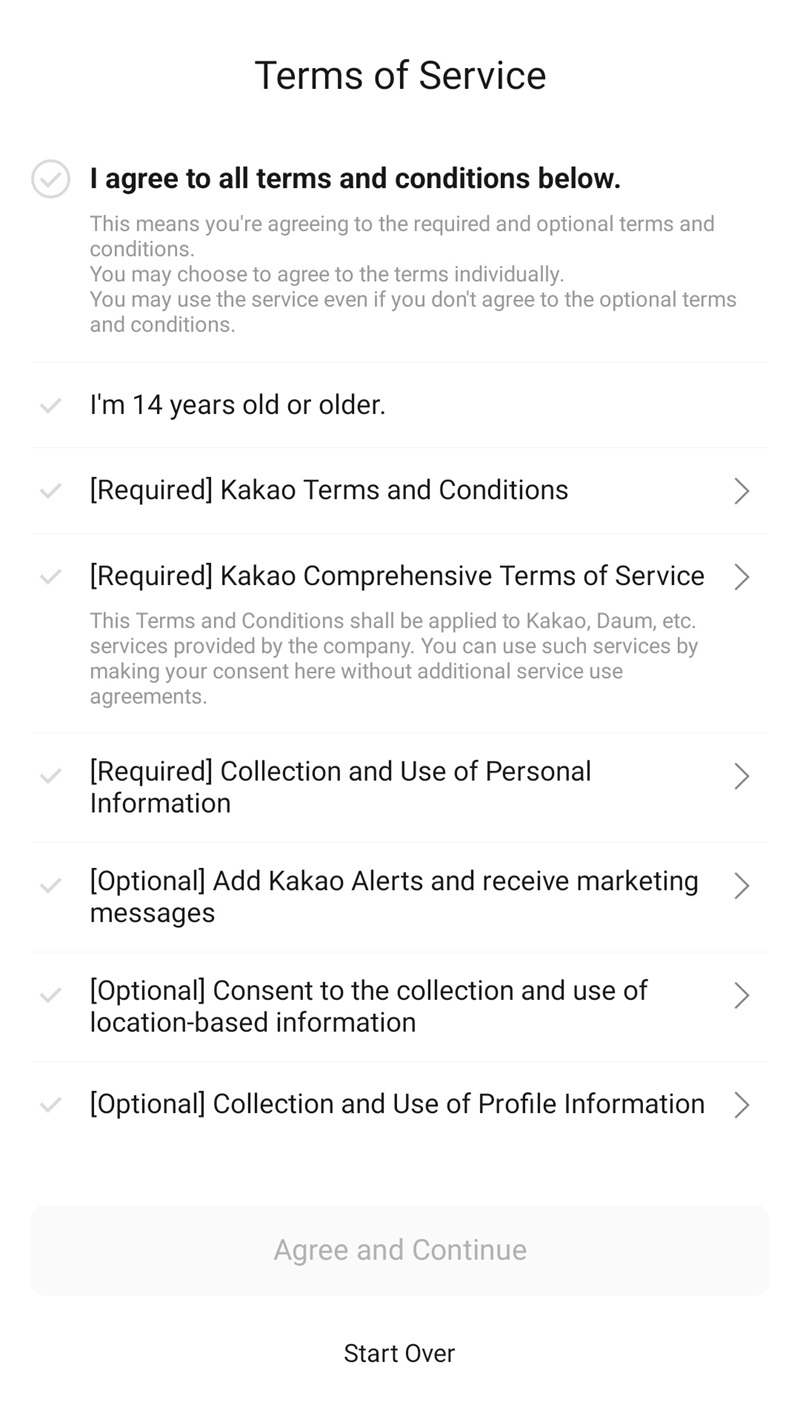 Cara Daftar Akun Kakaotalk 2