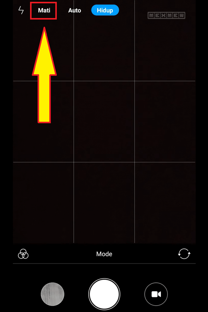 cara mematikan flash kamera Xiaomi 2