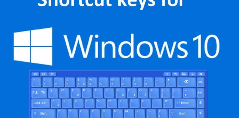 Shortcuts Keyboard Windows 10