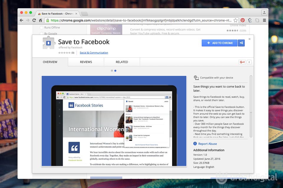 install-facebook-save-extension-on-chrome