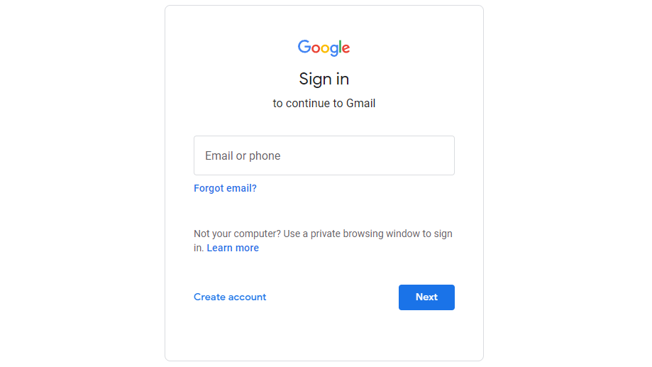 Cara Membuat Email Baru di Google Mail - Step 1