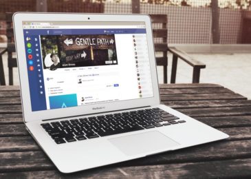 flatbook tampilan facebook