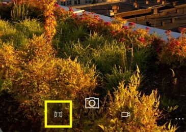 panorama kamera windows 10 mobile