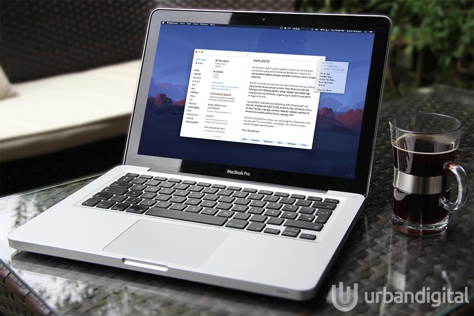 aplikasi catatan simplenote