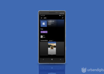 facebook windows 10 mobile