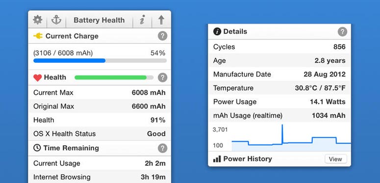 battery health for mac