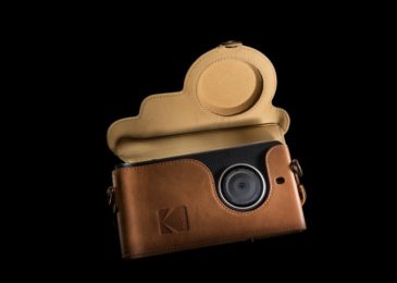 kodak ektra leather bag