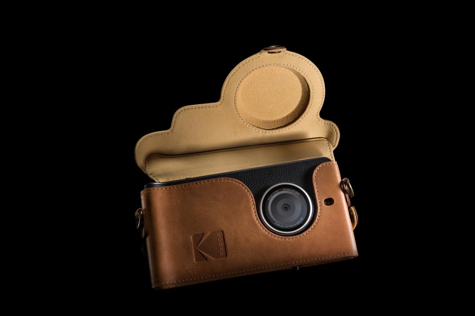kodak ektra leather bag