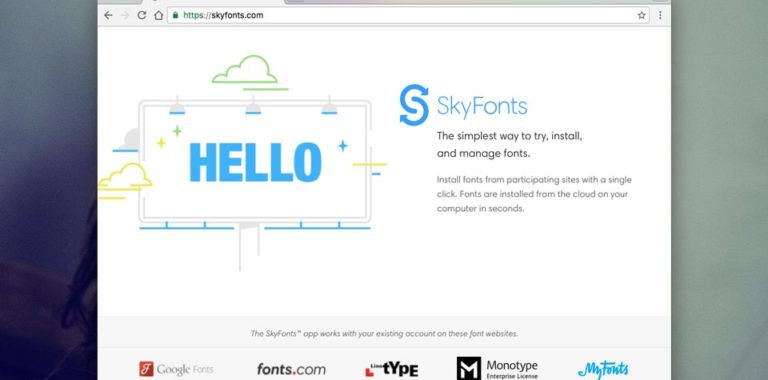 aplikasi font manager skyfonts