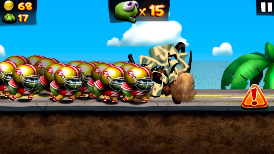 bonus quarterback zombie tsunami
