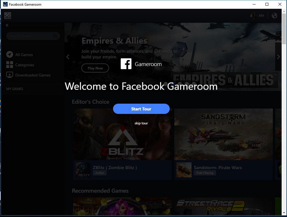 Gameroom Game Facebook Pesaing Steam