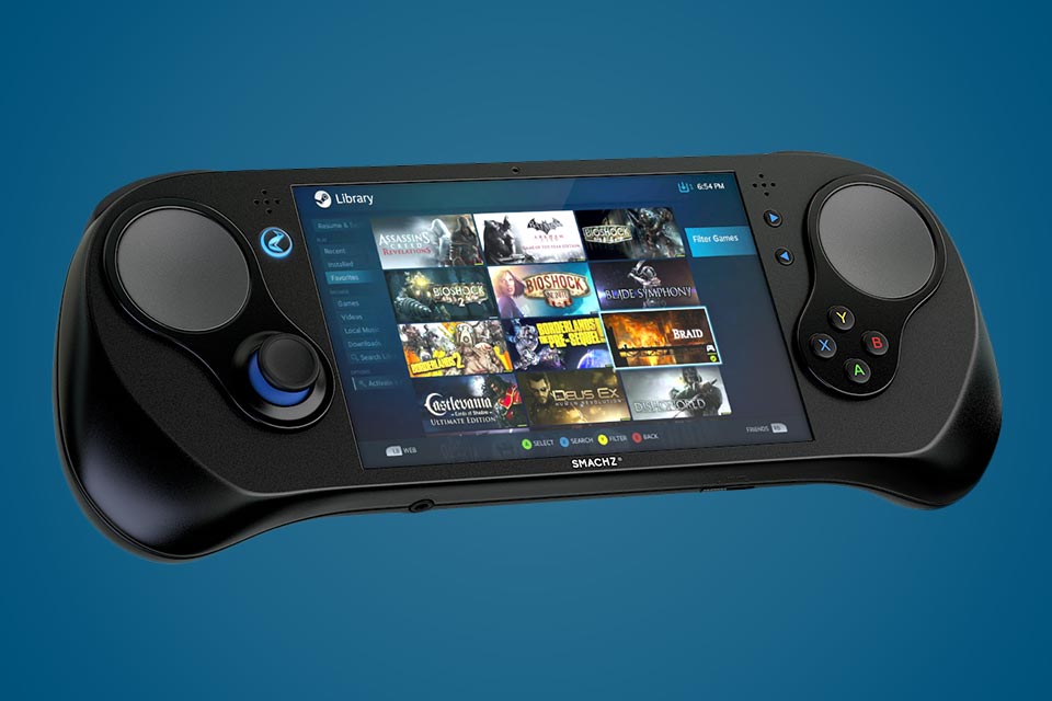 konsol game genggam smach z