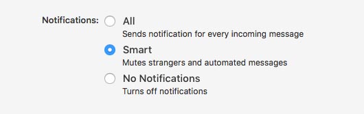 smart notification spark email app