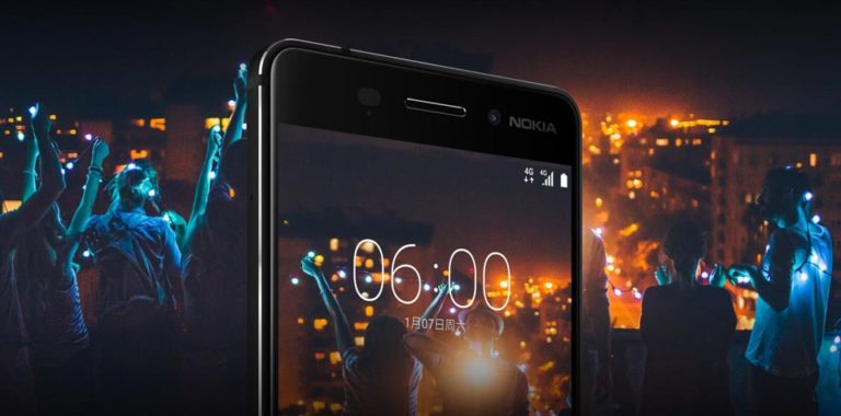 smartphone android nokia 6 banner