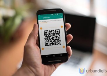 scan qr code di layar handphone android