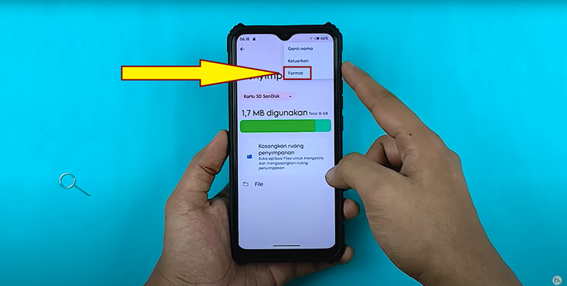 Cara Ubah SD Card Jadi Memori Internal 4