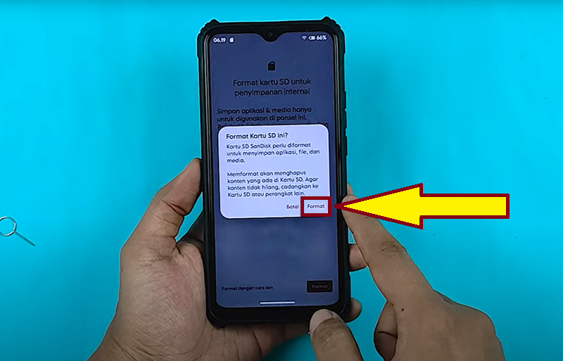 Cara Ubah SD Card Jadi Memori Internal 7