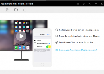 cara merekam layar iphone
