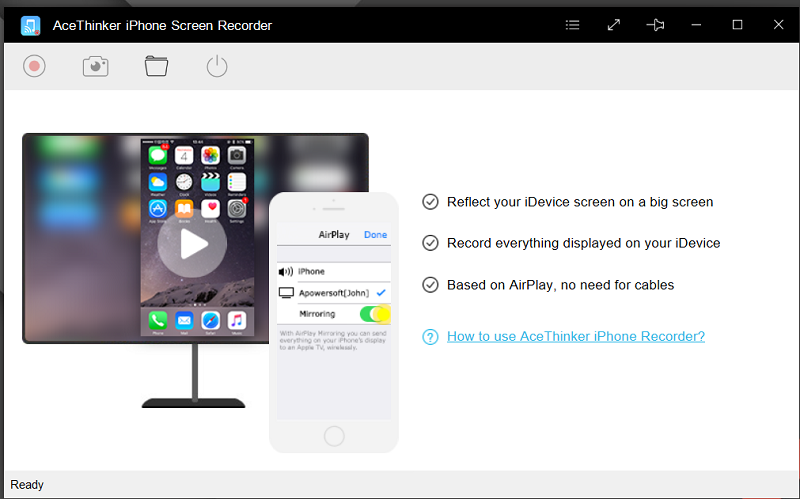 cara merekam layar iphone