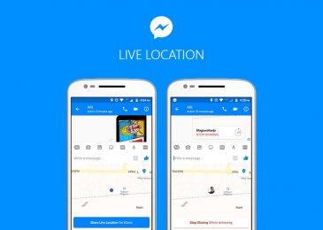 cara menggunakan live location messenger Android