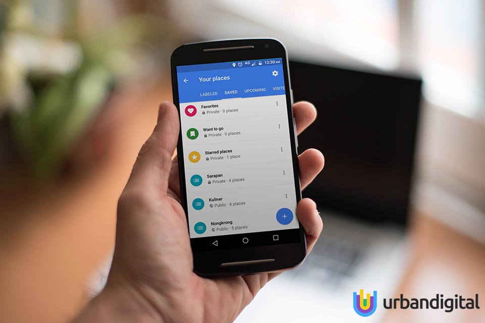 daftar lokasi google maps