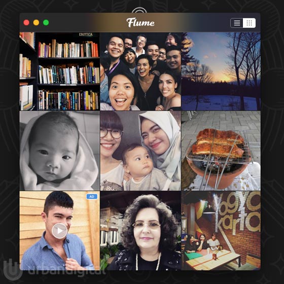 timeline aplikasi instagram terbaik mac flume