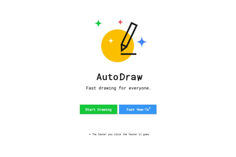 menggambar dengan mudah di autodraw