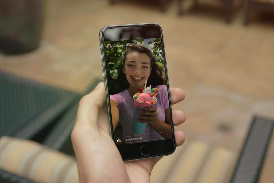 instagram stories iphone