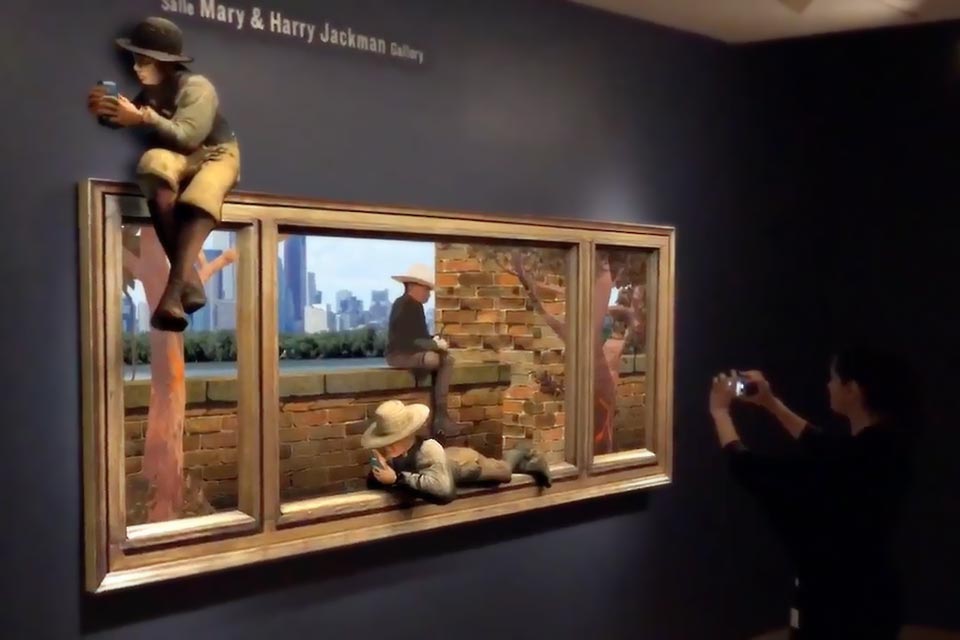 menggunakan augmented reality di museum