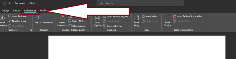 Cara Membuat Daftar Pustaka Ms Word 1