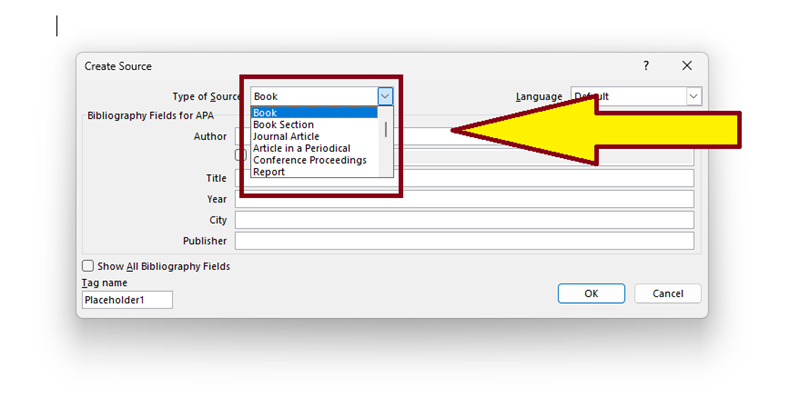 Cara Membuat Daftar Pustaka Ms Word 3