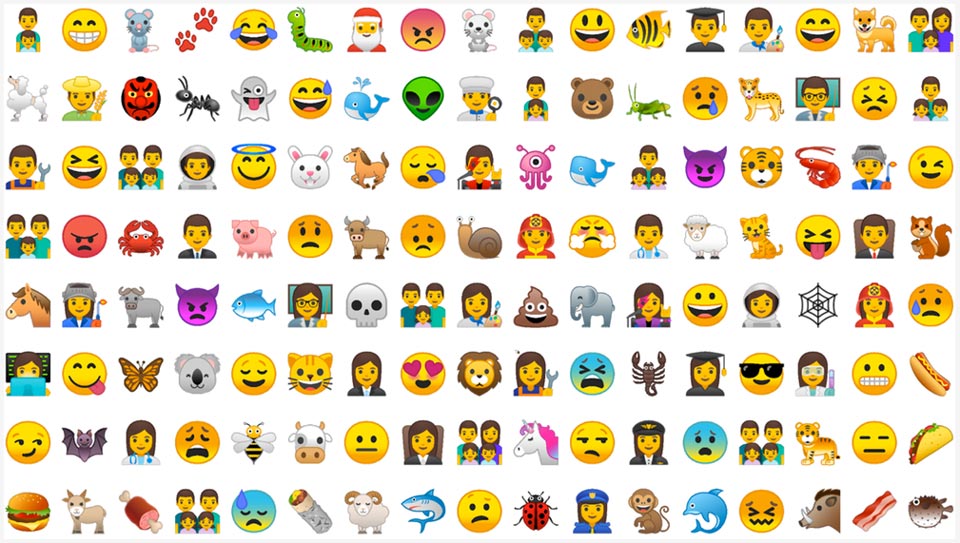 emoji baru android oreo