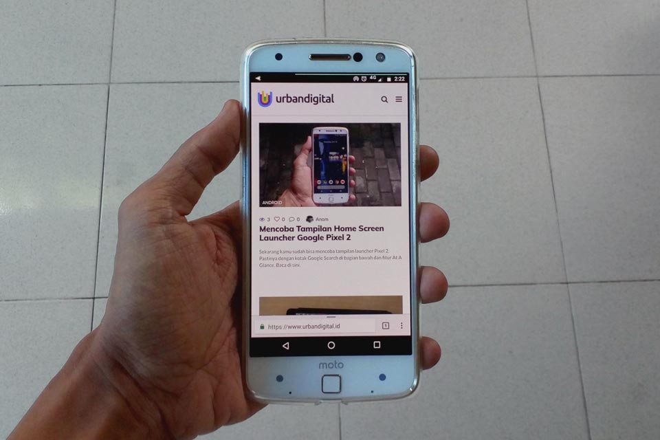 pindah address bar chrome android ke bawah