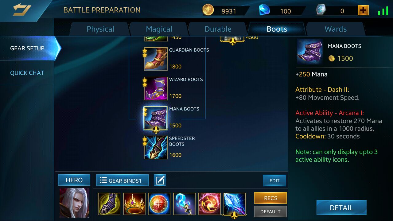 battle preparation