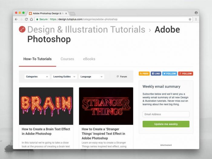 Belajar Photoshop Online? Coba 4 Website Tutorial Ini