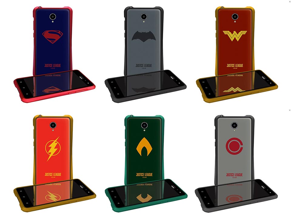 handphone haier superhero justice league