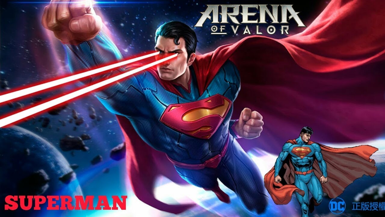 Superman Akan Hadir di Arena of Valor, Punya 6 Skill!