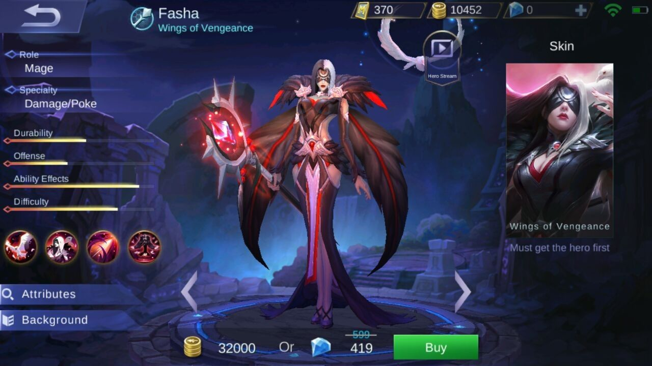 Hero Mobile Legends: Fasha, Mage Range Terjauh
