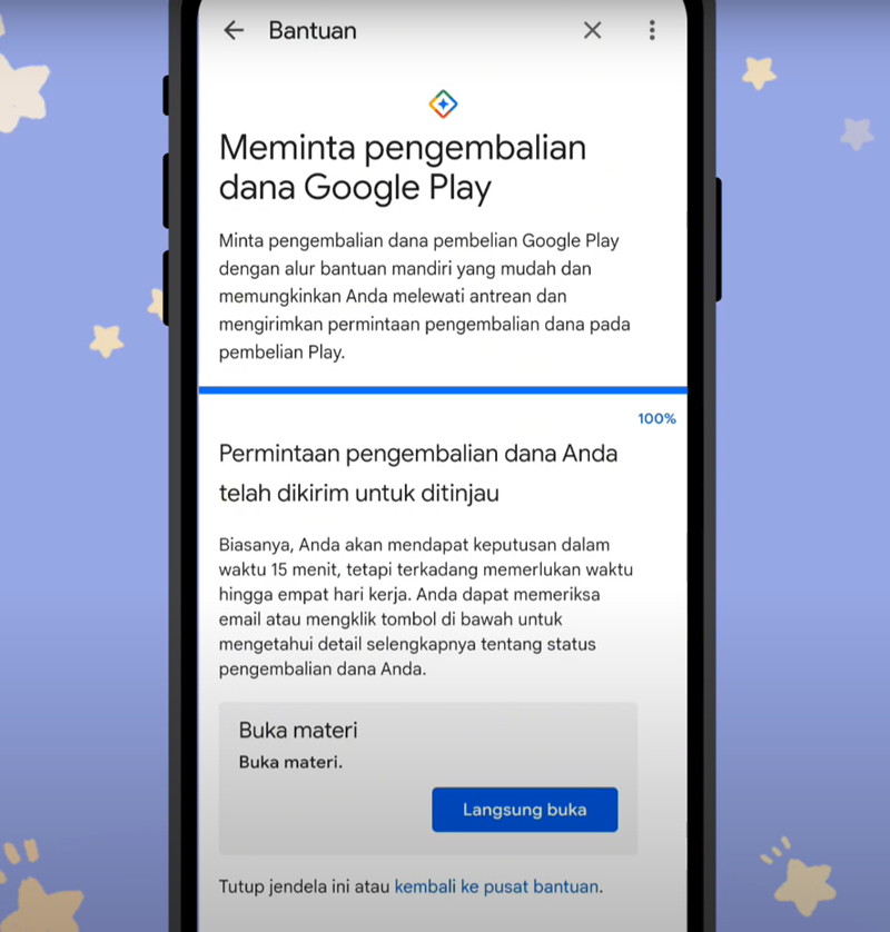 Cara Refund Google Play Store 10