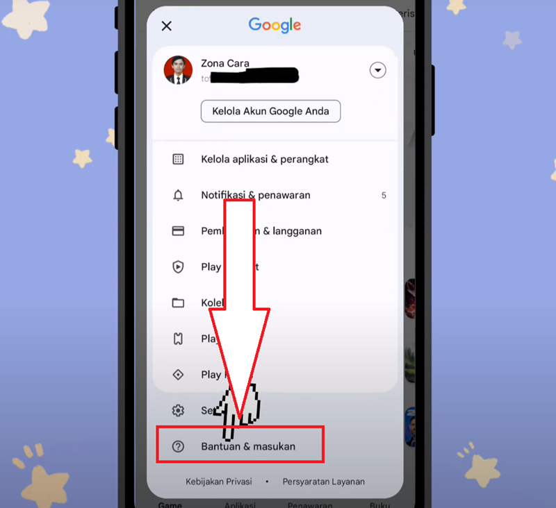 Cara Refund Google Play Store 3