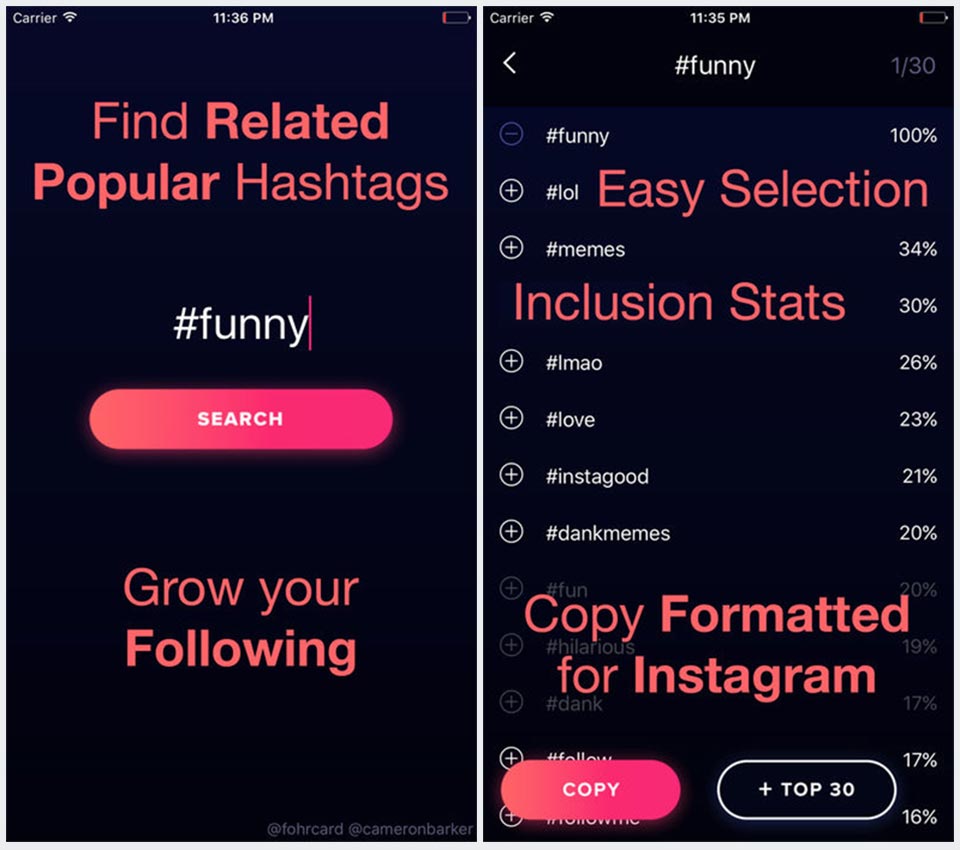 aplikasi hashtag instagram hashtagger