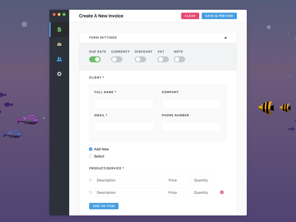 aplikasi invoice manta