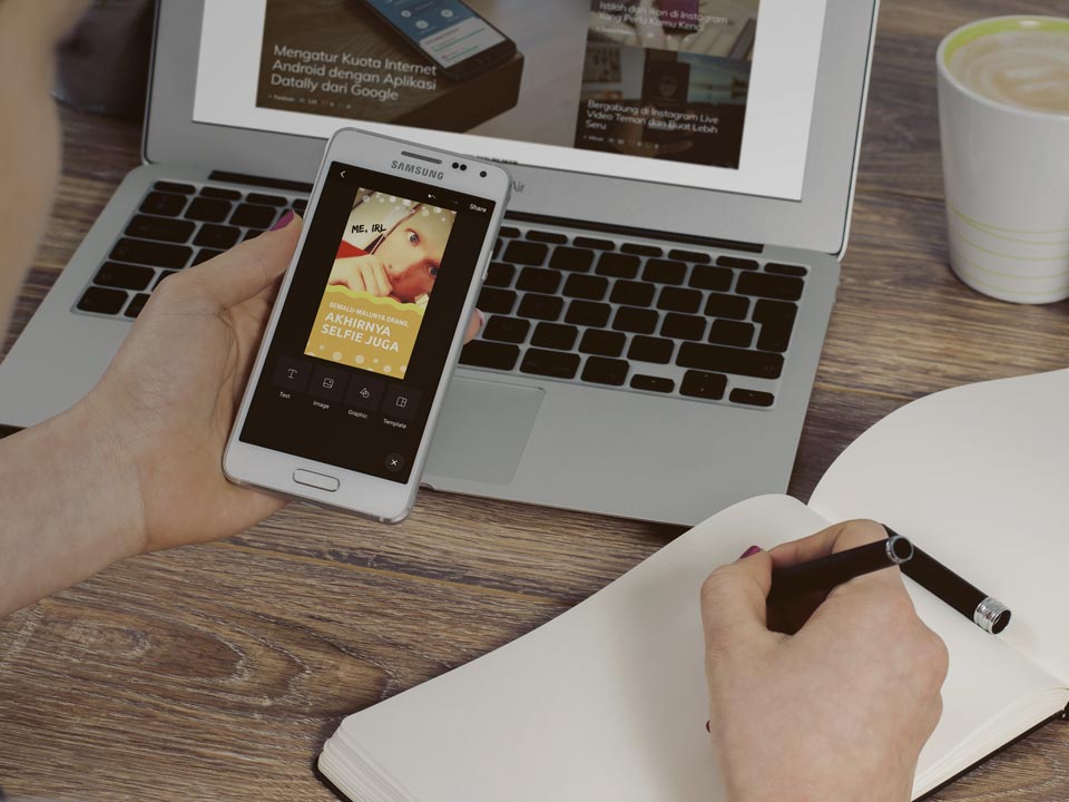 canva aplikasi desain di android