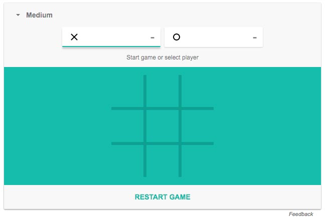 game tic tac toe google
