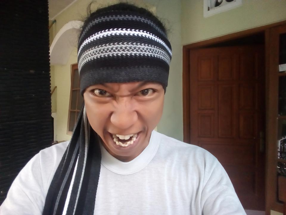 hasil foto selfie 